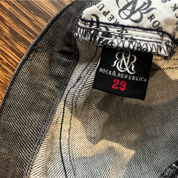 Size 29 rock republic grey vintage jeans - Picture 4 of 4